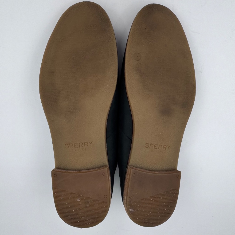 Women's Sperry Top-Sider Seaport Levy Leather Slip-On Loafer Memory Foam | Sz 9 - Picture 8 of 8
